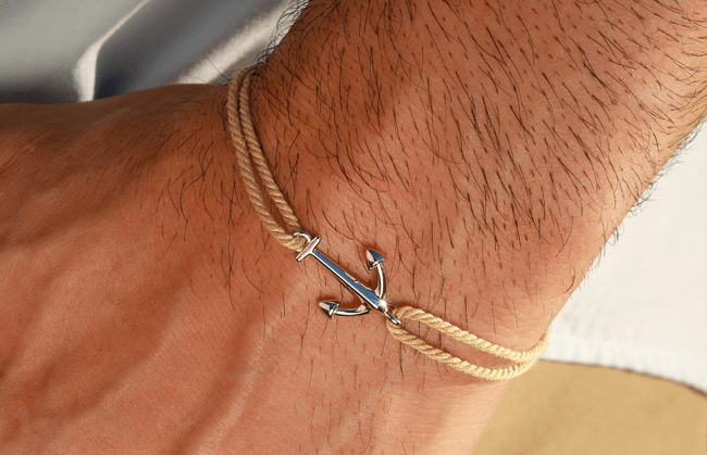 Nautical Anchor Bracelet
