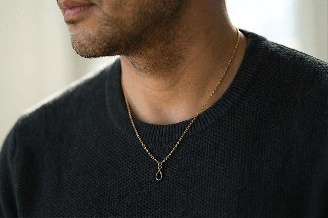 Singularity Pendant 14k Gold